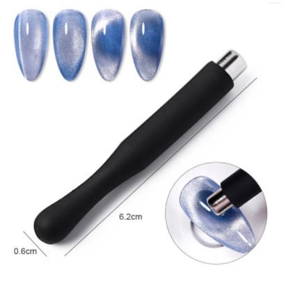 MAGNETE TONDO MANICO NERO